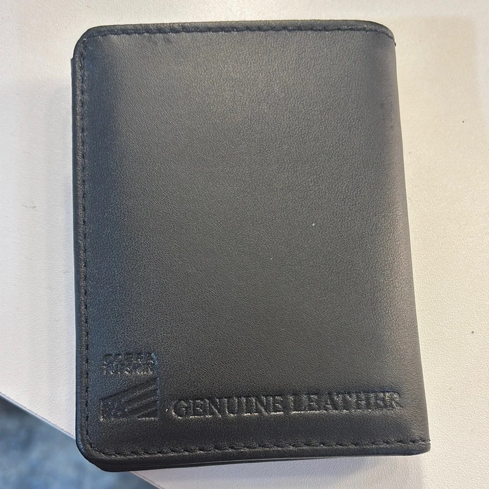Black Leather Wallet